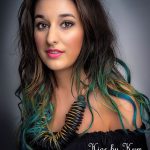 Woman with Different Colored Hair — Beauty Treatments in Mareeba, QLD