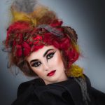 Woman with Creative Hair Style and Make-Up — Beauty Treatments in Mareeba, QLD